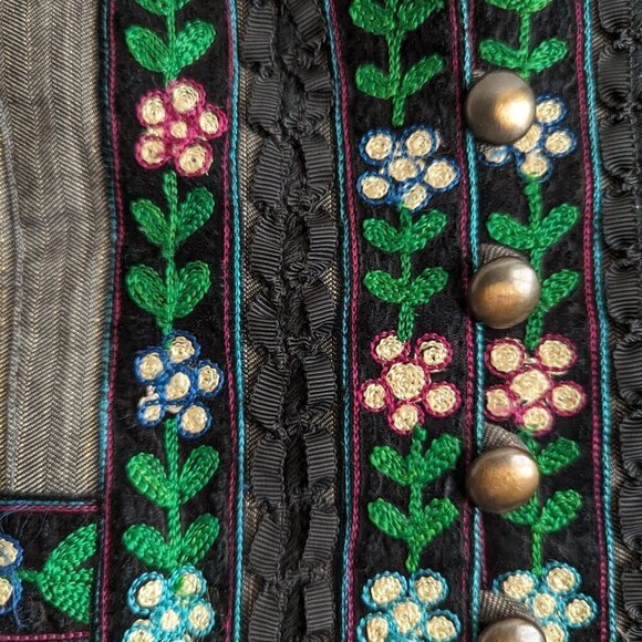 Nanette Lapore floral embroidered shirt jacket - Picture 5 of 9